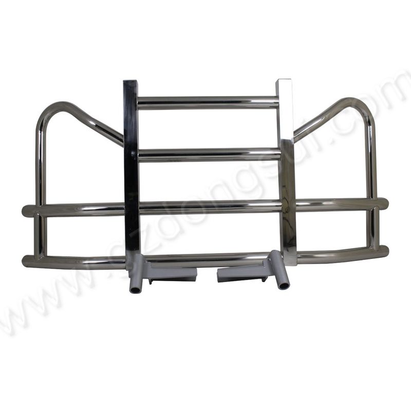 Welded 304SS Truck Deer Guard Front Bumper Grille Guards For Volvo VNL