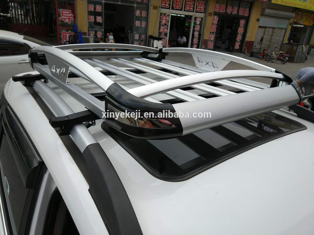 4x4 Pickup Accessaries Universal Roof Rack Basket With Light