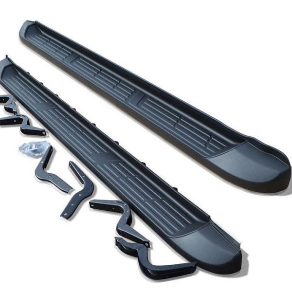 Auto Accessories Aluminum Side Step Running Board Black Color For Hilux Revo