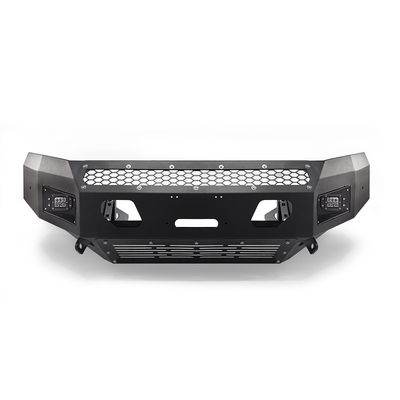 Isuzu D-MAX Steel Bull Bar For Nissan Navara Front Bumper With Two Led Lights