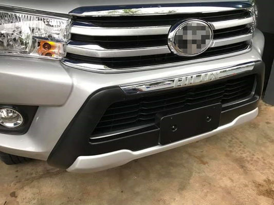 Toyota Hilux Revo Car Bumper Guard ABS Plastic Material White Color