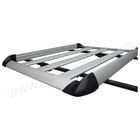4X4 Aluminum Top Car Luggage Carrier Roof Rack 1 Year Warranty Silver Color