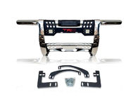 LEDs Grille Guard With Skid Plate Pickup Truck Bull Bar