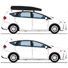 800L Large Capacity Waterproof Roof Rack Luggage Carrier For SUV MPV