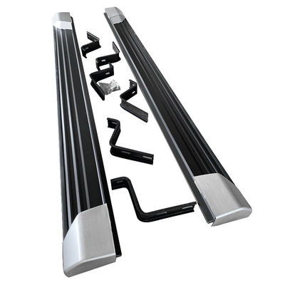 Black Aluminum Running Board Car Side Step For Mitsubishi Triton L200