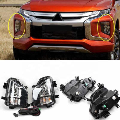 Mitsubishi Triton Headlight Tail Light 4x4 Car Led Drl Fog Light Driving Lamp