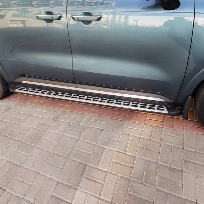 Aluminum Alloy Running Boards With Easy Installation And Direct Replacement Design