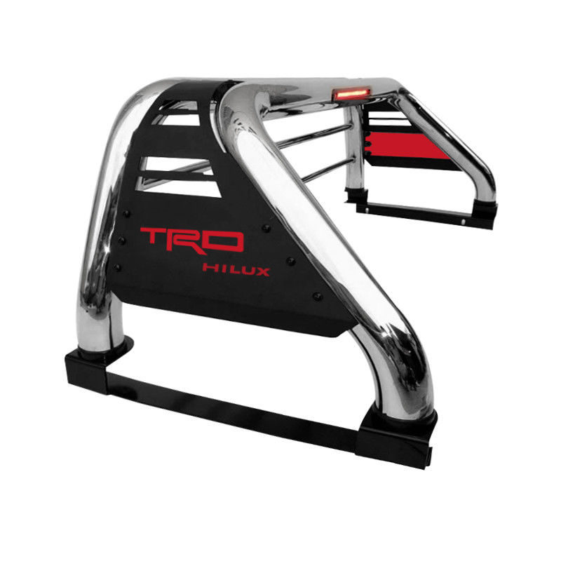 Hand Polishing Car Roll Bar , Stainless Steel Roll Bar For Hilux Revo 2015+