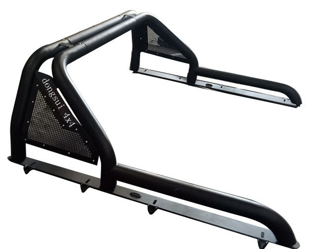 Black Surface Truck Roll Bar Steel Power Coated Material 24 Months Warranty