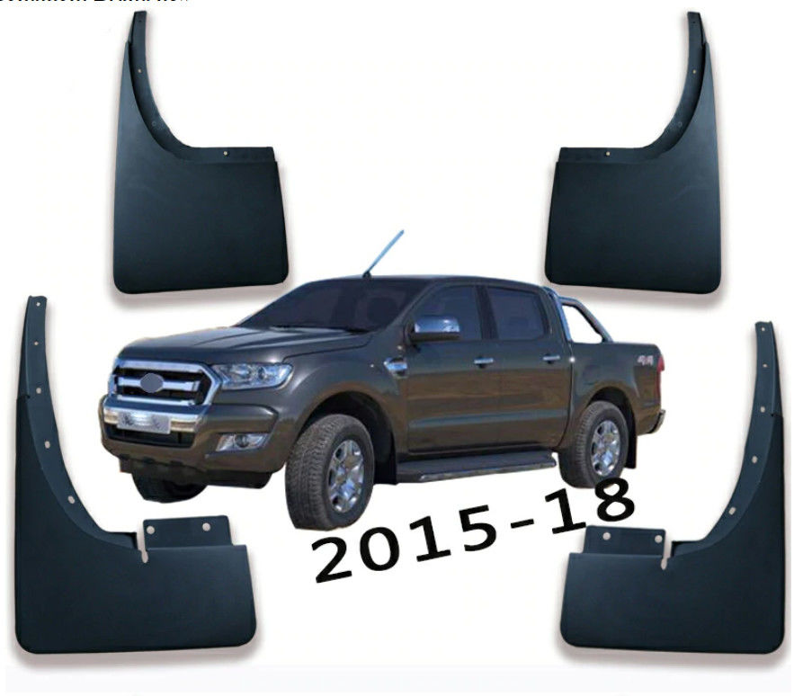 Premium Quality 4WD Truck Mud Guard 0.02 CBM Volume For Ford Ranger 2015+