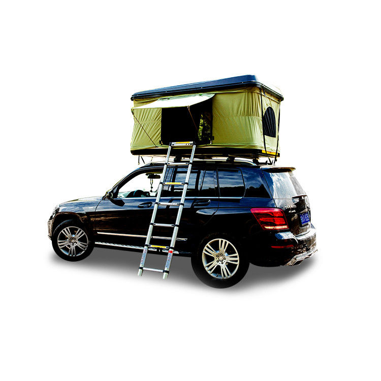 OEM Manufacturer Wholesale Aluminum Ladder 4 Person Camping Automatic Car Roof Tent Hardshell