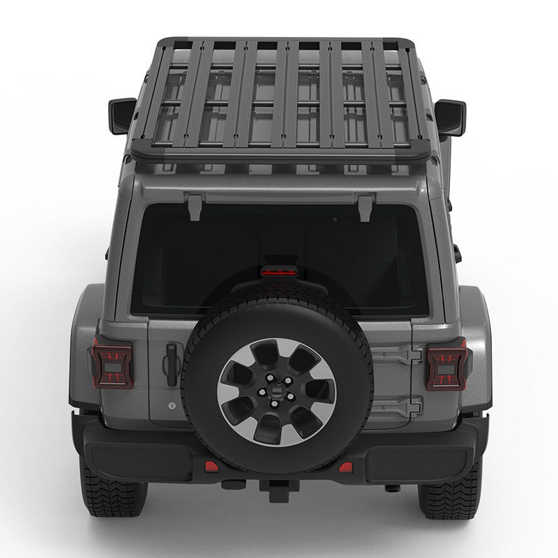Black Aluminum Range Rover Roof Rack Storage Cargo Rack 1.2mX1m