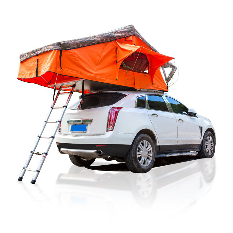 4 Persons Car Side Awning Rooftop Soft Shell Vehicle Roof Tent