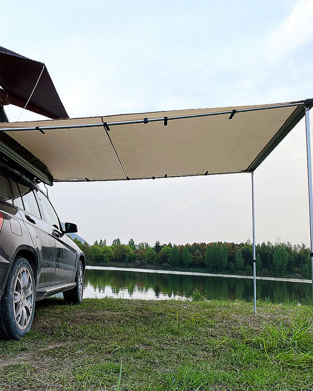 Manufacturer Wholesale 180 Degree Car Side Awning Tent 4x4 Sunshade Wing Car Rooftop Camping Tent for Universal Car