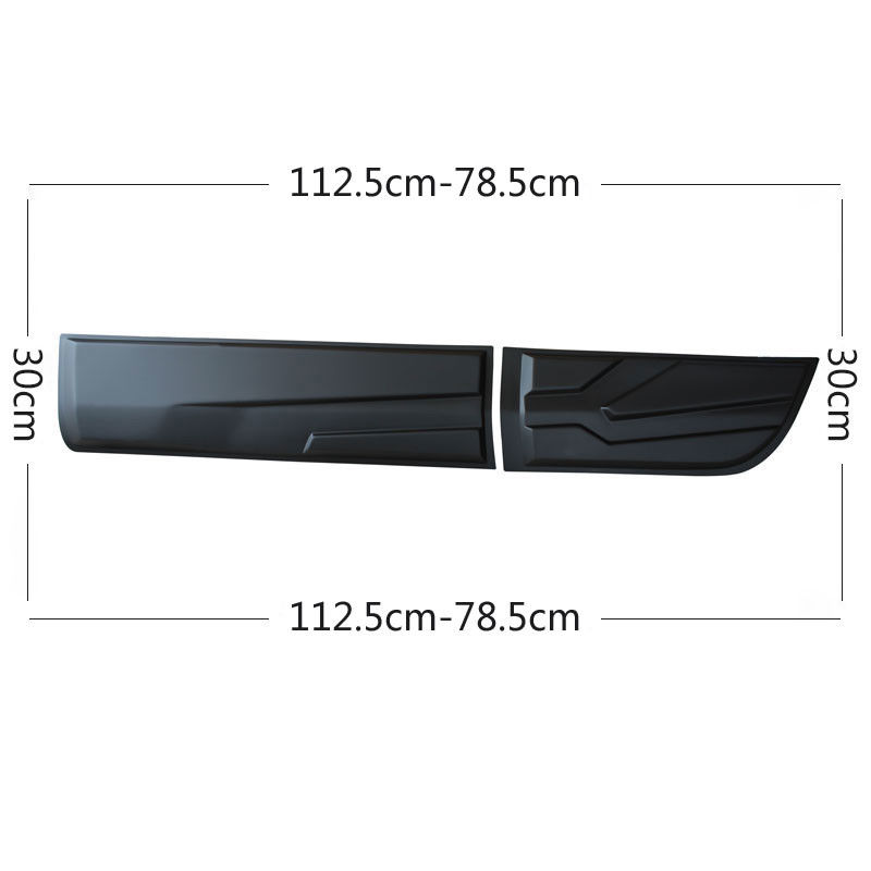 ODM ABS Plastic Matte Black Truck Bed Extender For Mitsubishi Triton L200 2019 2020