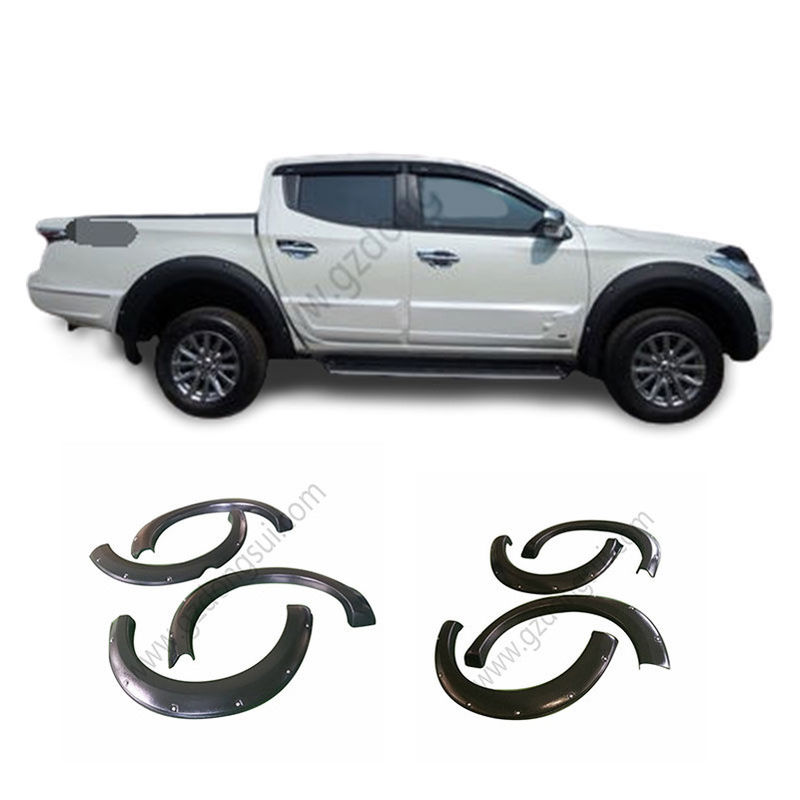 Car Accessories Truck Fender Flares For Triton L200 2005-2015 Pick Up Protect Wheel