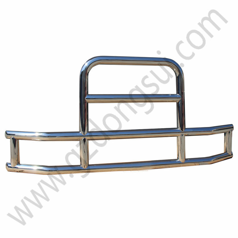Custom Truck Deer Guard SS304 Big Rig Deer Bumper Guard For  Pinnacle