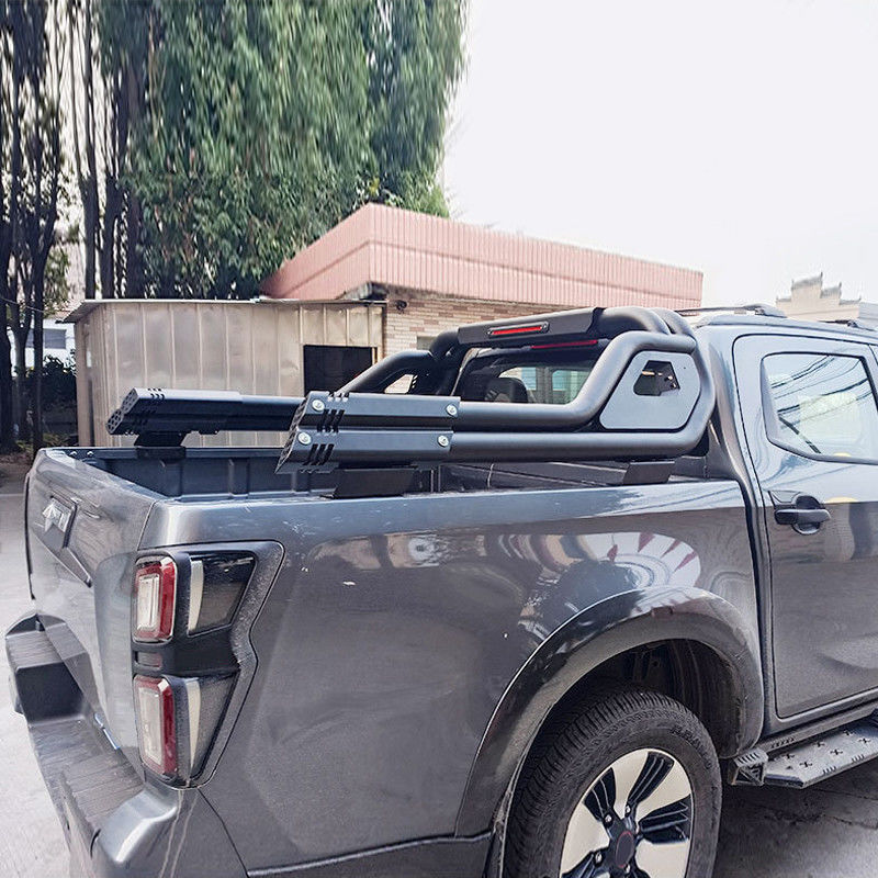 OEM Factory Supply Stainless Steel Truck Roll Bar For Isuzu D-MAX Black Powder Coating