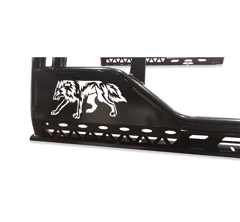201 Stainless Steel Truck Roll Bar With Acrylic Exterior Fits Most Truck Models Mounting Hardware Included.