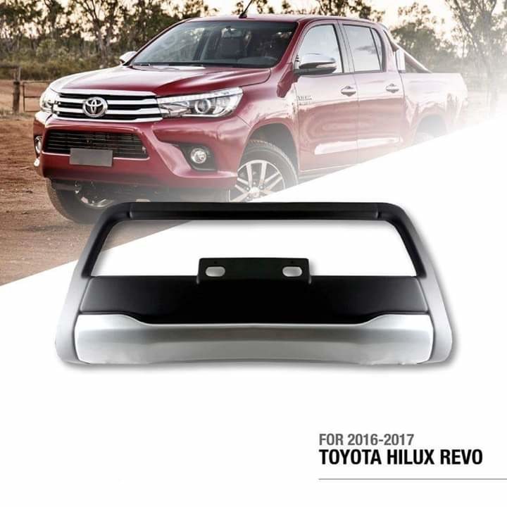 Toyota Hilux Revo Car Bumper Guard ABS Plastic Material White Color