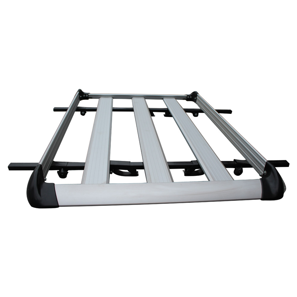 127*96cm 50*37 Inch Car Roof Rack Aluminum Material Black / Silver Color