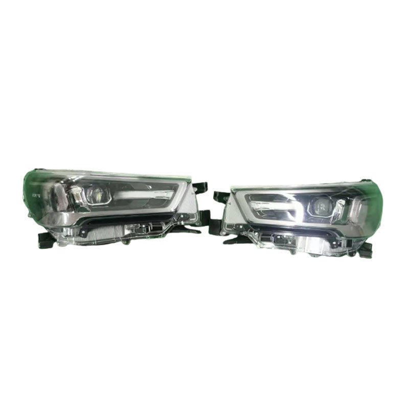 ABS Plastic LED Headlight Tail Light For Toyota Hilux Revo Rocco 2020 2021