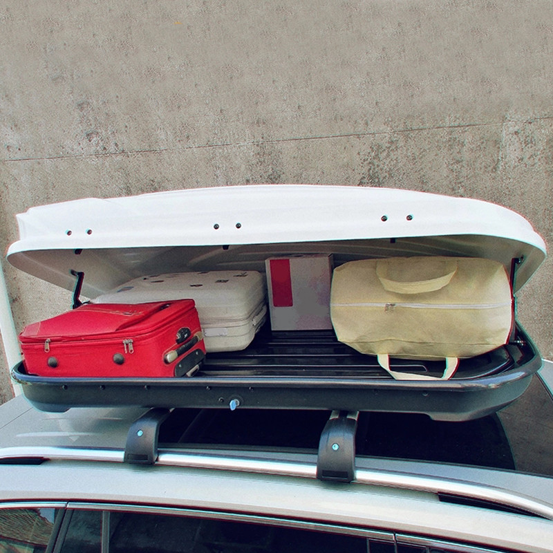 OEM Manufacturer 500L ABS Car Roof Cargo Box Dual Side Open