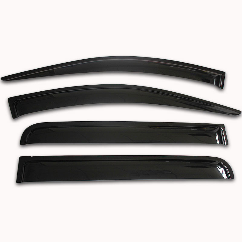 4x4 Plastic Truck Skid Plate Black Car Rain Sun Door Window Visor