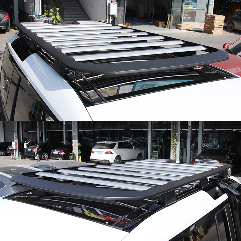 Lightweight Car Roof Luggage Carrier Basket Roof Rack Land Rover Defender 110 2020