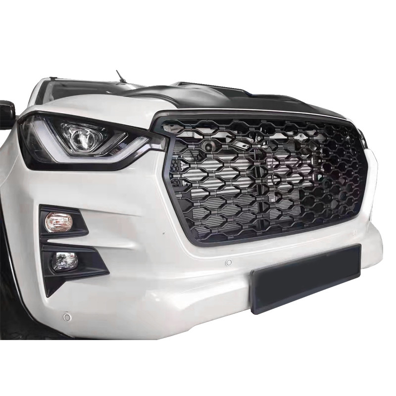 Black ABS Plastic Car Front Grill Truck Front Grill For Isuzu D-MAX 2021