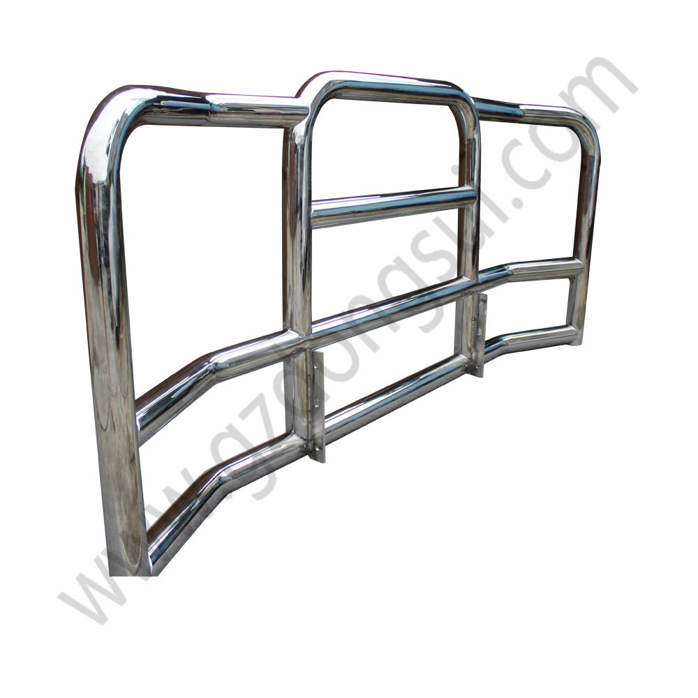 OEM Wholesale 304 Stainless Steel Deer Guard For Peterbilt Kenworth T660 International Prostar  Vnl Semi Truck