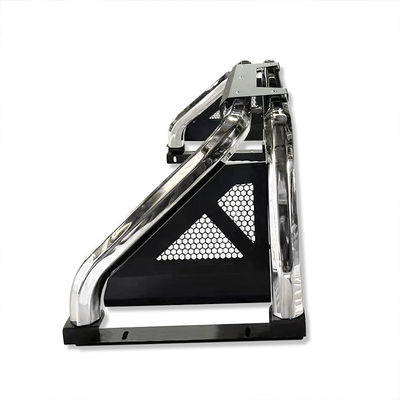 4X4 Auto Part Car Accessories Black Steel Sport Roll Bar with LED Lights For Hilux Ranger Navara