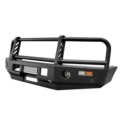 Off Road 4x4 Accessories Black Steel Front Bumper Bull Bar With LED Lights For Tank 400