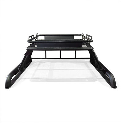4X4 Auto Par Steel Power Coating Pickup Sports Roll Bar With Luggage Box For Toyota Hilux
