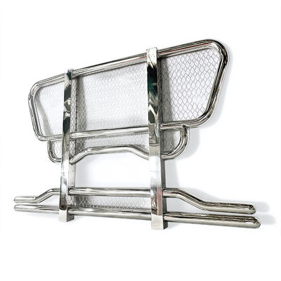 Dongsui Factory Tough European styled Semi Truck Bumper Deer Guard with mesh For  VOLVO SCANIA BENZ MAN
