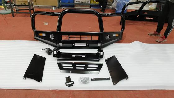 Dongsui Original Factory Sturdy Pickup Truck Front Bull Bar Bumper Deer Guards For Toyota Hilux Vigo Revo Rocco Nissan NP300 Navara Isuzu Mitsubishi Volkswagen Ford F150 Raptor Ranger