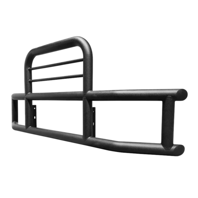 Front Bumper Guard for Cargo Trucks Steel Deer Guard with Bracket Grill Guard Semi Truck Bumper