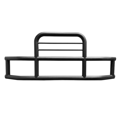 Front Bumper Guard for Cargo Trucks Steel Deer Guard with Bracket Grill Guard Semi Truck Bumper