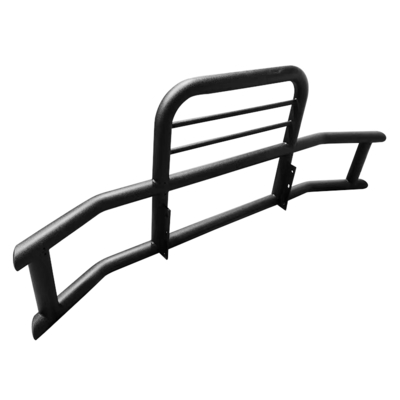 Front Bumper Guard for Cargo Trucks Steel Deer Guard with Bracket Grill Guard Semi Truck Bumper