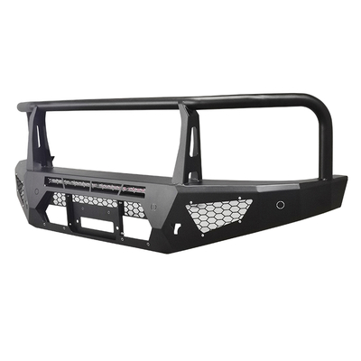 Off Road 4x4 Accessories Black Steel Front Bumper Guard Bull Bar For Toyota LC79