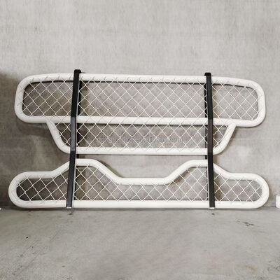 Three-layer Square Tube 304 Stainless Steel Truck Deer Guard Front Bumper Customizable for Large Trucks