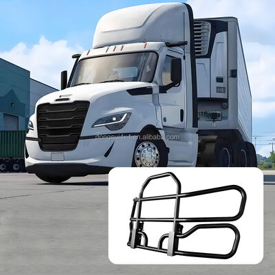 304 Stainless Steel Three-layer Round Tube Truck Deer Guard with Customizable Dimensions for Kenworth
