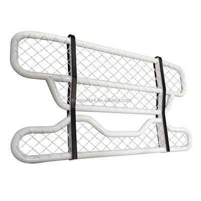 304 Stainless Steel Two-layer Round Tube Front Bumper Deer Guard with Customizable Dimensions for Volvo Trucks