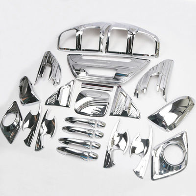 Eco Friendly Plastic Car Chrome Kit Sliver And Black Color For Hilux Revo 2015+