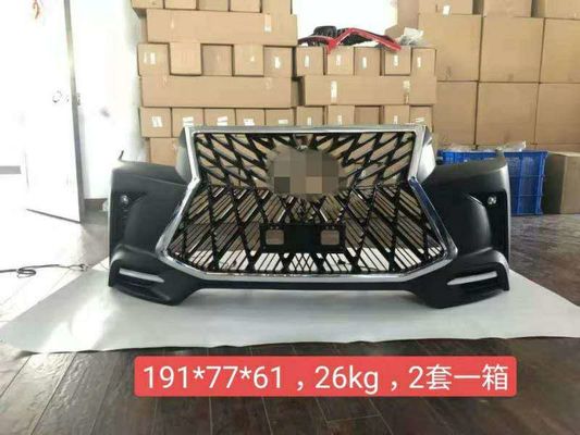 Black Car Body Kit For Toyota Hilux Revo Change To Lexus