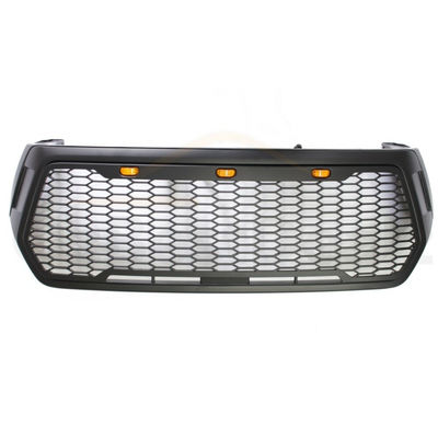 TRD Front Custom Made Car Grills , ABS Matt Black 4X4 Front Grill Standard Size