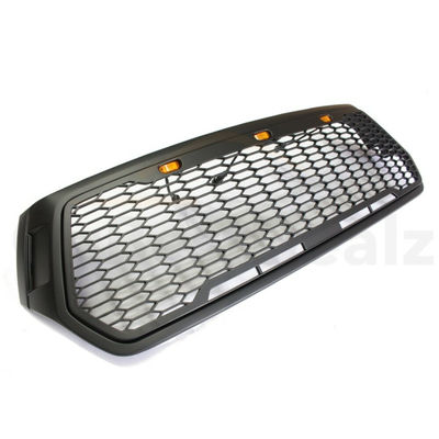 TRD Front Custom Made Car Grills , ABS Matt Black 4X4 Front Grill Standard Size