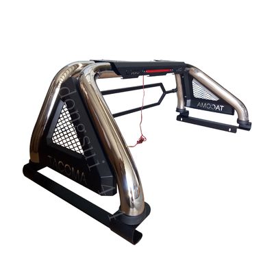 304 Stainless Steel Ford Ranger Truck Roll Bar With Brake Light