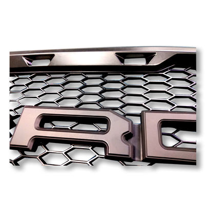 Plastic Newly Car Front Grill Luxurious Style For Ford Ranger Raptor