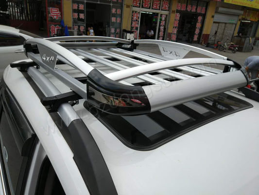 Modern Design Cargo Roof Basket , Roof Rack Cargo Carrier Hand Polishing
